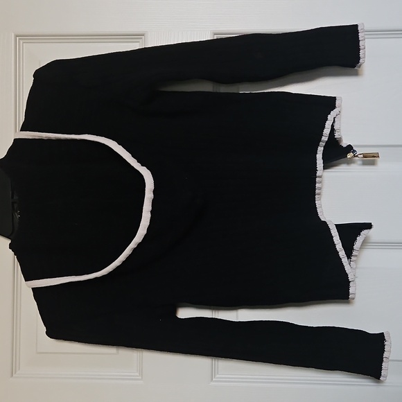 Woold Blend Zip Up Hooded Sweater - Picture 6 of 8